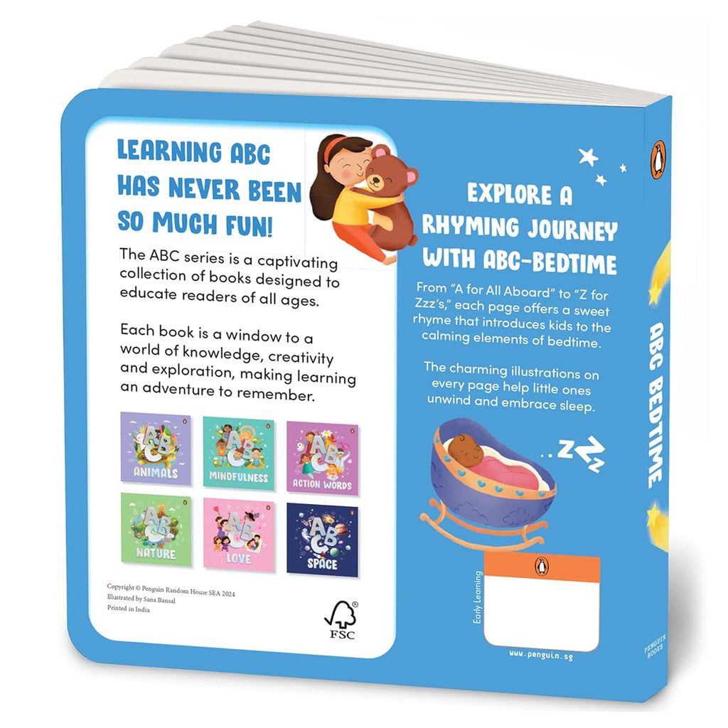 Bedtime Routine Book ABC for Toddlers – A Bedtime Book with Gentle Illustrations & Emotiona ...