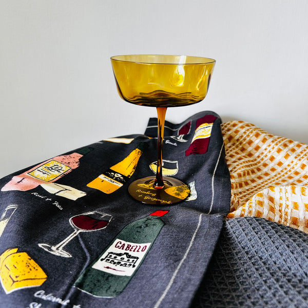 Wine & Cheese Towel - Set of 3