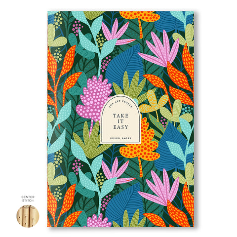 Take It Easy Notebook - The Style Salad