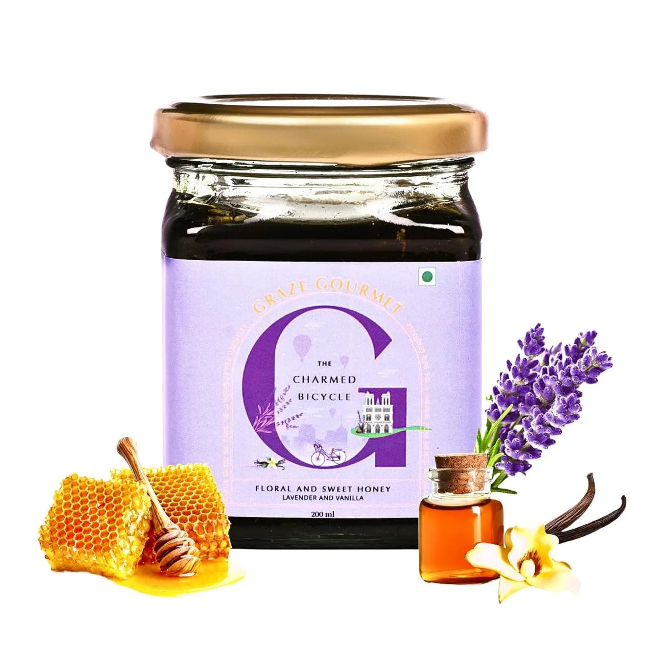 Charmed Bicycle - Floral & Sweet Honey