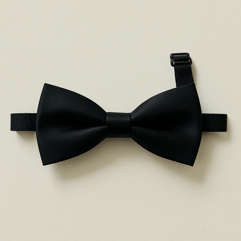 Elegant Satin Bow Tie