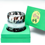 Dynamite Candle: Peach & Amberwood