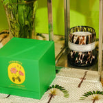 Dynamite Candle: Peach & Amberwood