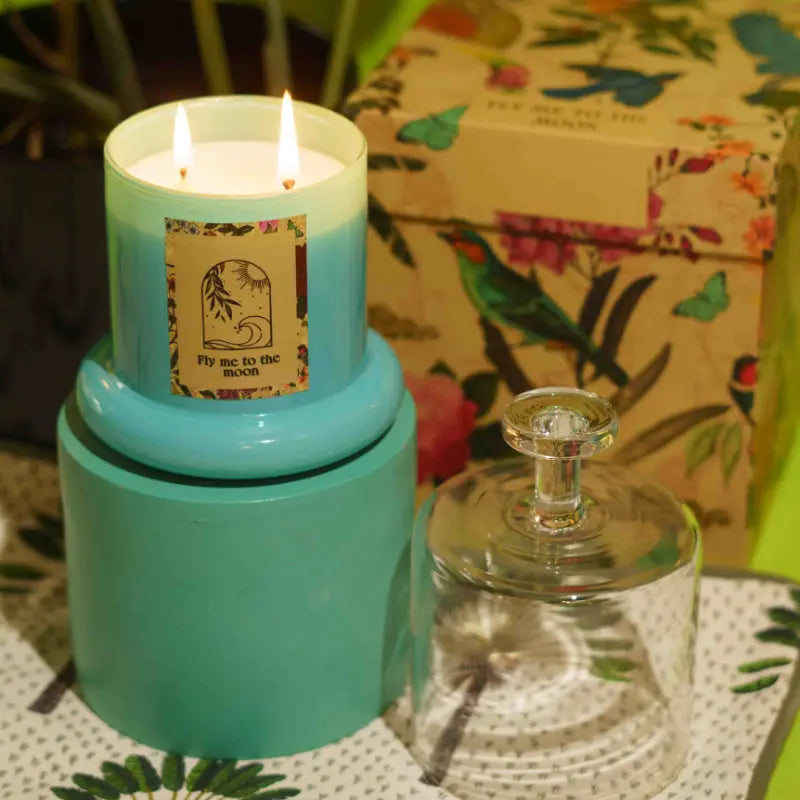 Fly Me To The Moon Bell Jar Candle