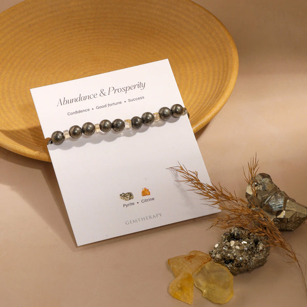 Success & Prosperity Gemstone Bracelets