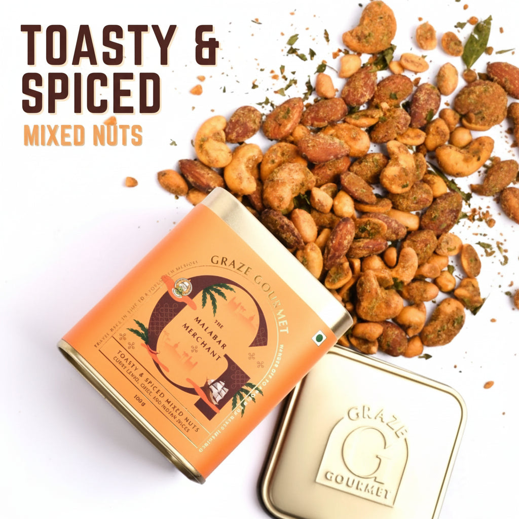Malabar Merchant - Toasty & Spicy Mixed Nuts