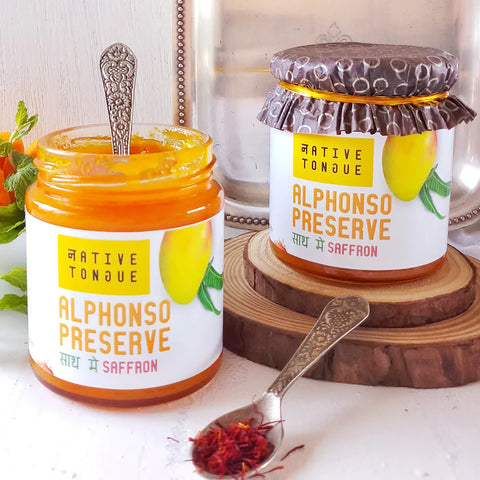 Alphonso Saffron Preserve - The Style Salad