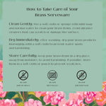 Tota Maina Brass Tumbler Single