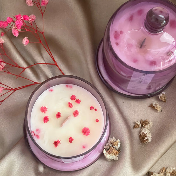 Floral Soy Wax Candle (Day Dream) - The Style Salad