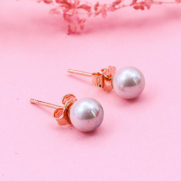 2 In 1 Rose Gold Earrings - The Style Salad