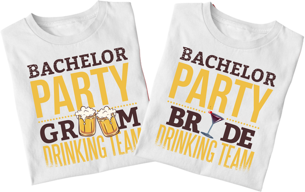 Bachelor Party Team T-Shirt Humus