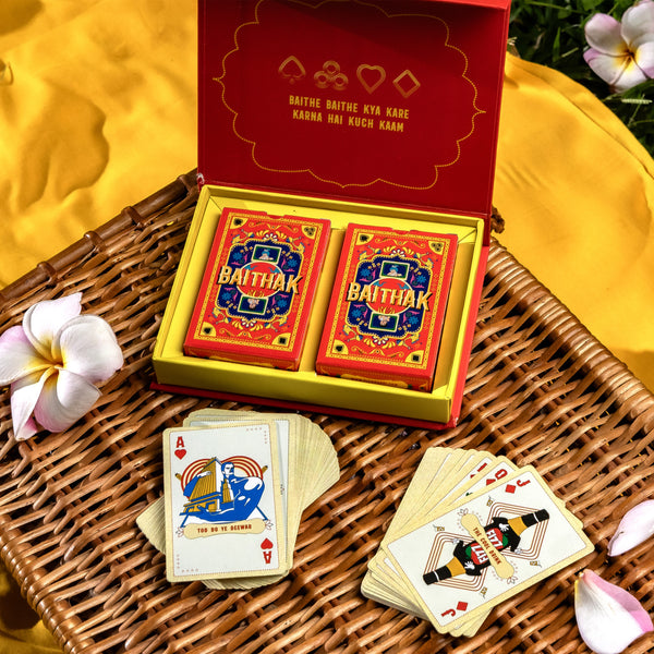 Baithak Double Deck Playing Cards