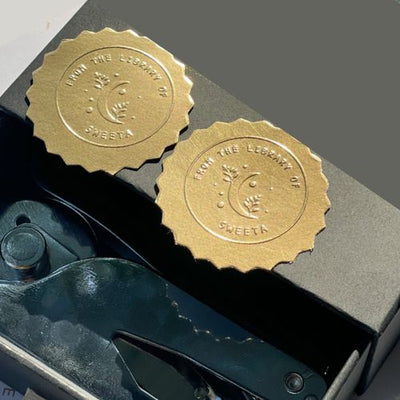 From the Library of Paper Embosser Set - Personalized