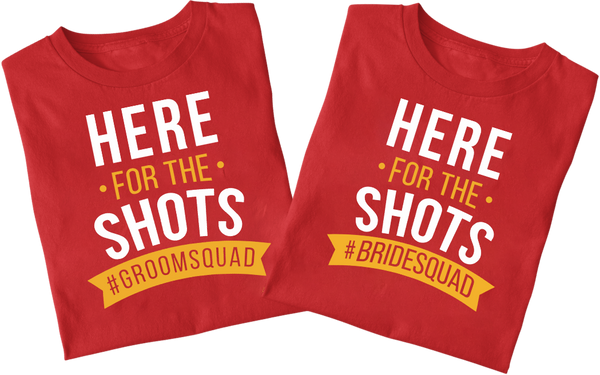 Bride Groom Squad T-Shirt