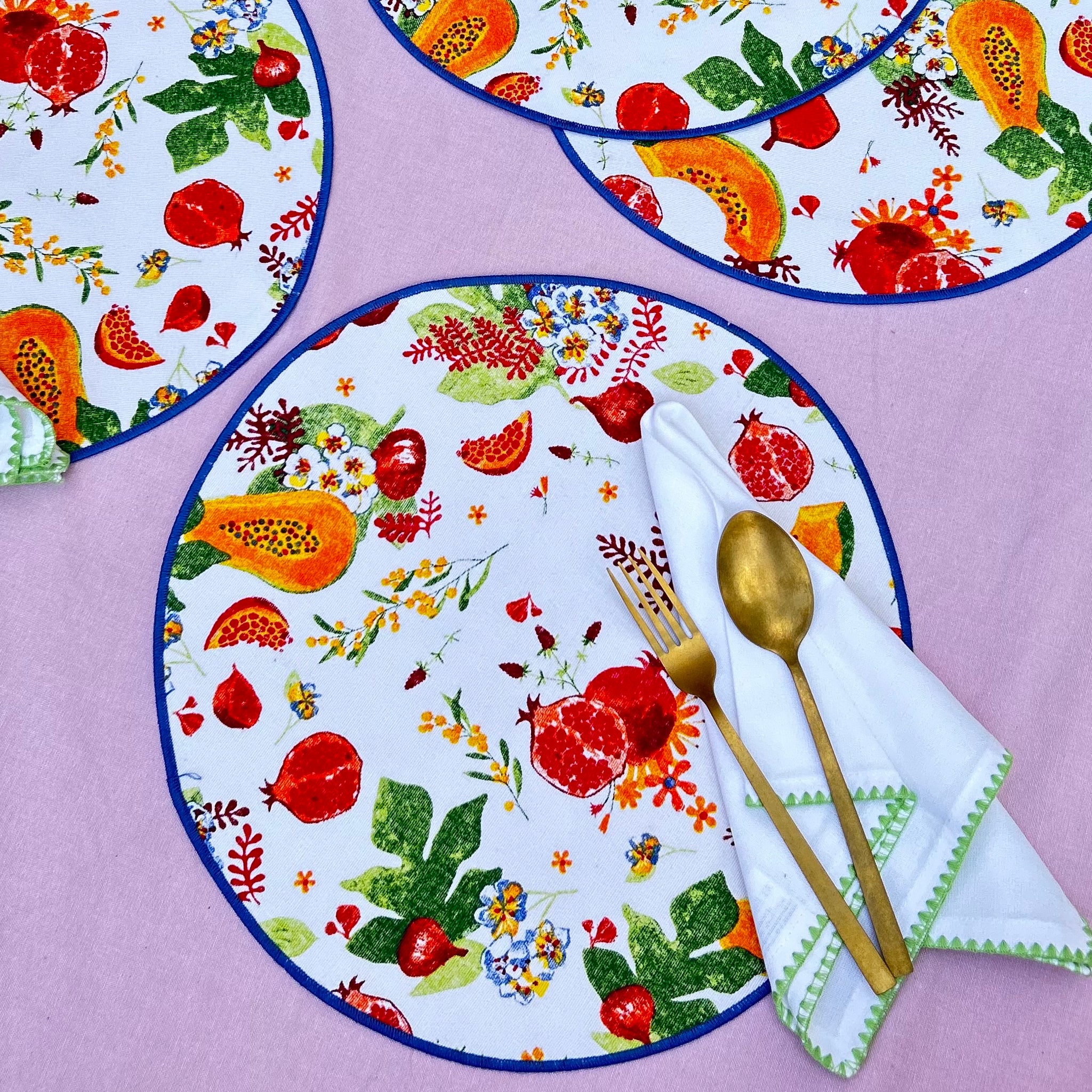 Passion Fruit Placemat - Set of 6
