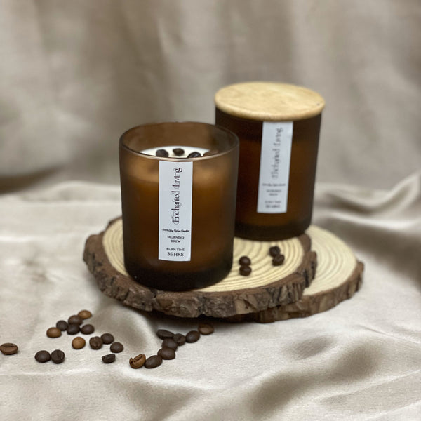 Coffee Soy Wax Jar Candle - The Style Salad