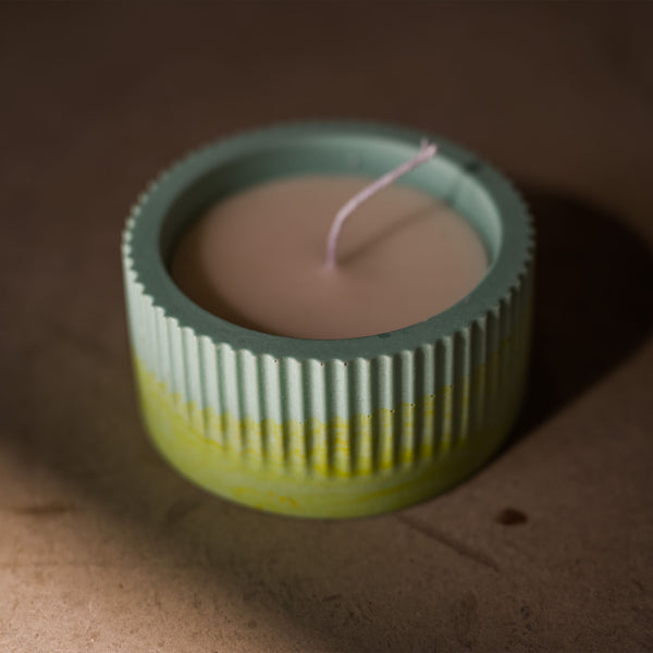 Fluted Ombre Candles - The Style Salad