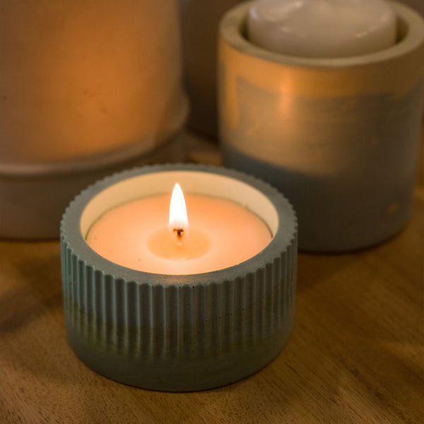 Fluted Ombre Candles - The Style Salad