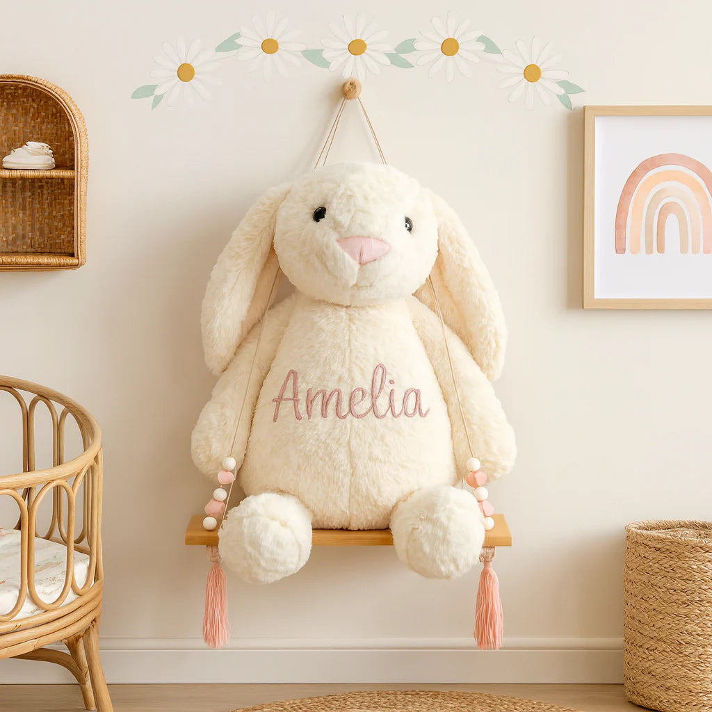 Snuggle Giggle Jumbo Bunny Personalised