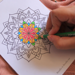 Mindful Mandala Colouring Book for Adults