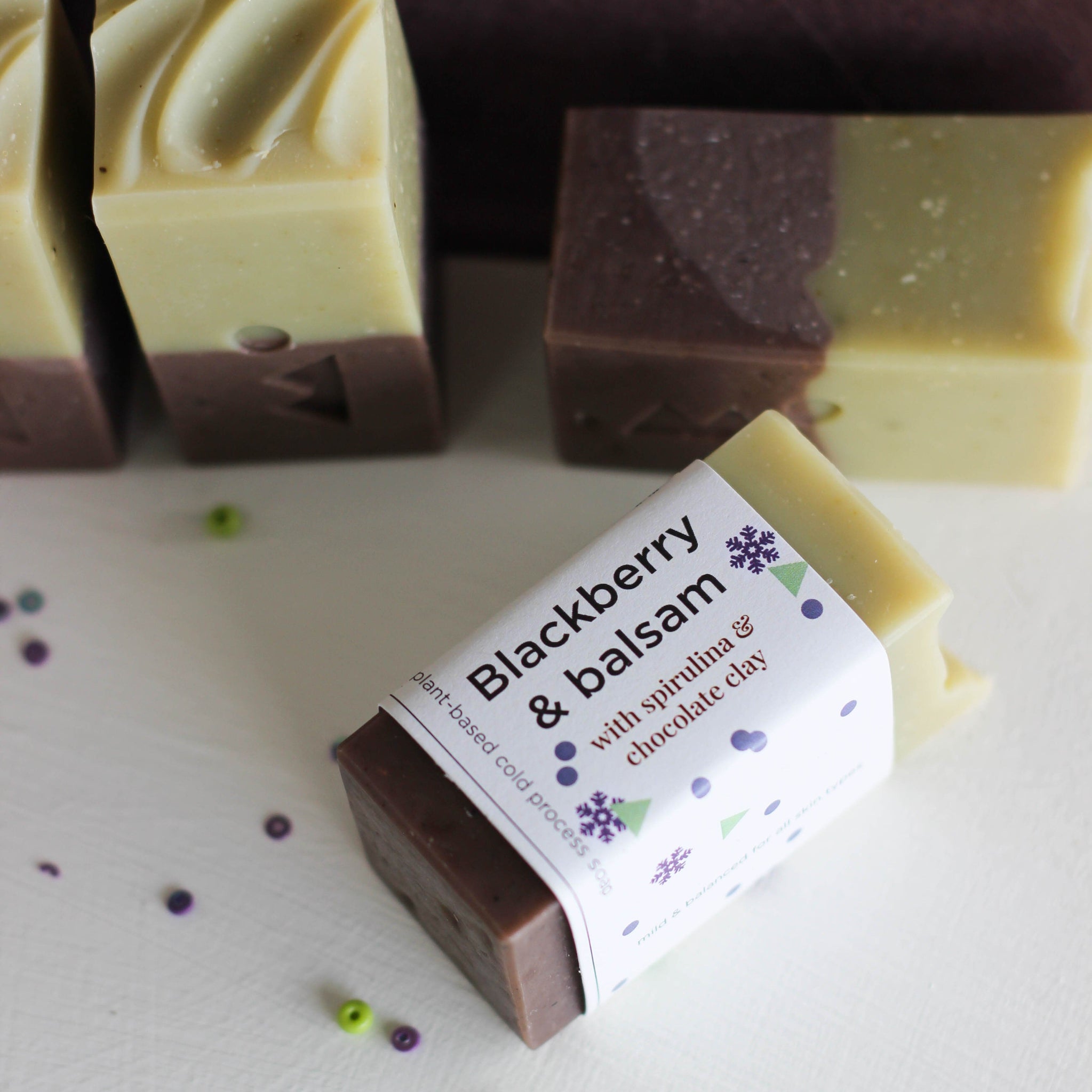 Blackberry & Balsam Cold Process Soap