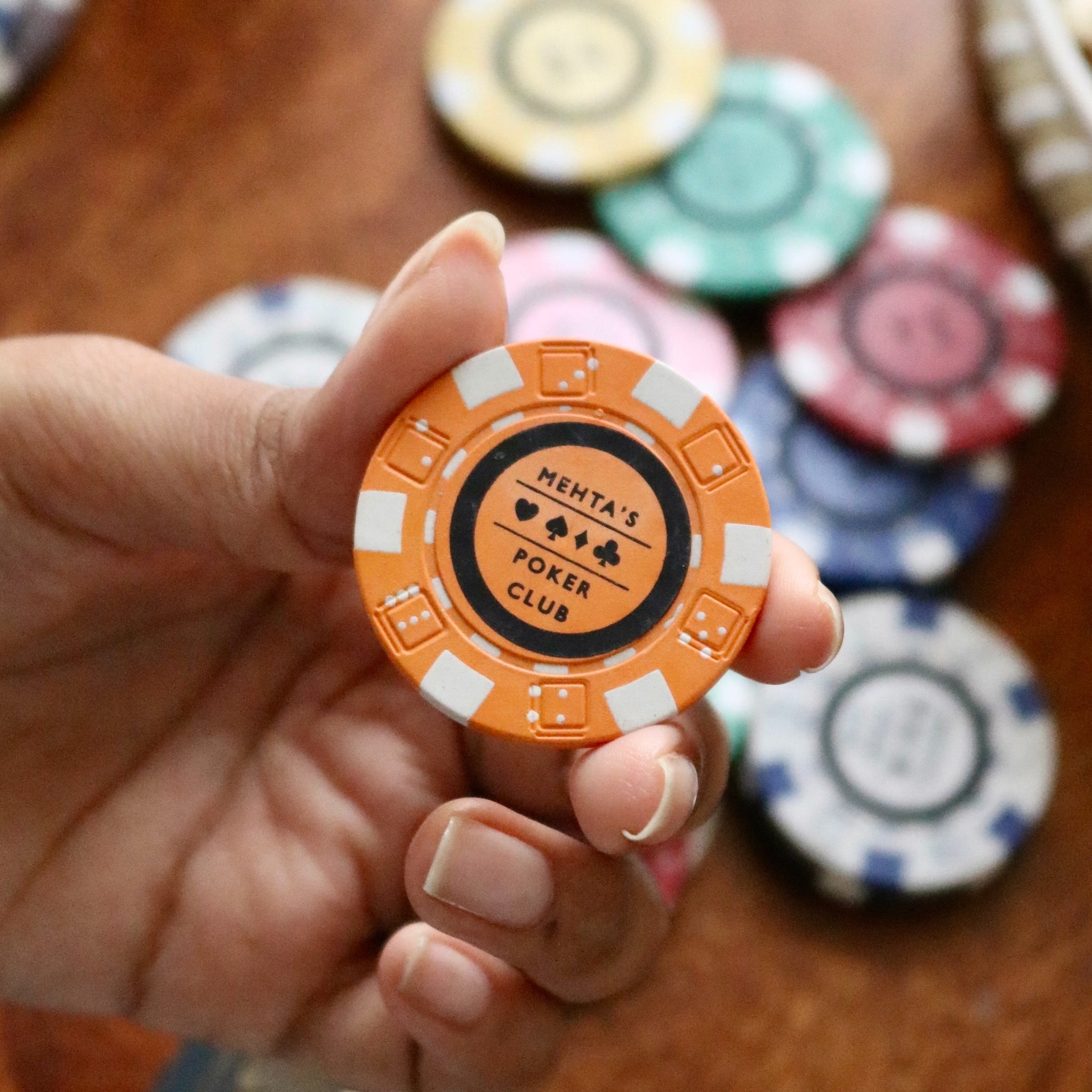 Personalized: Poker Chip Set