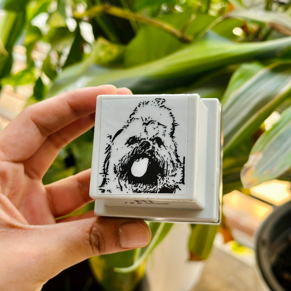 Self Ink Pet Stamp: Personalized Lemonade