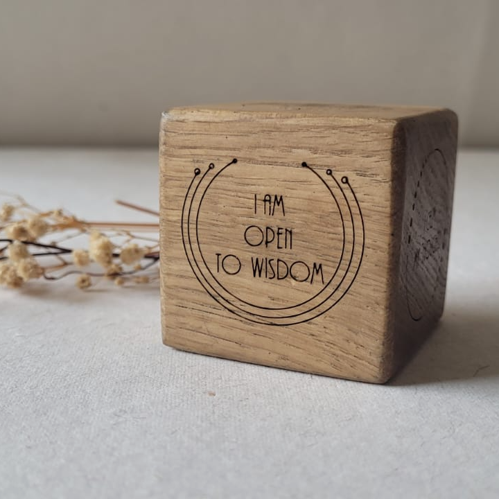 Affirmation Cube