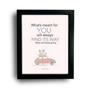 What's Meant For You Desk / Wall Frame