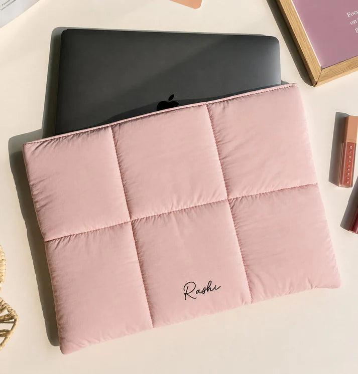 Puffy Laptop Sleeves Personalised