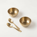 Manjari Bowl & Spoon Set of 4