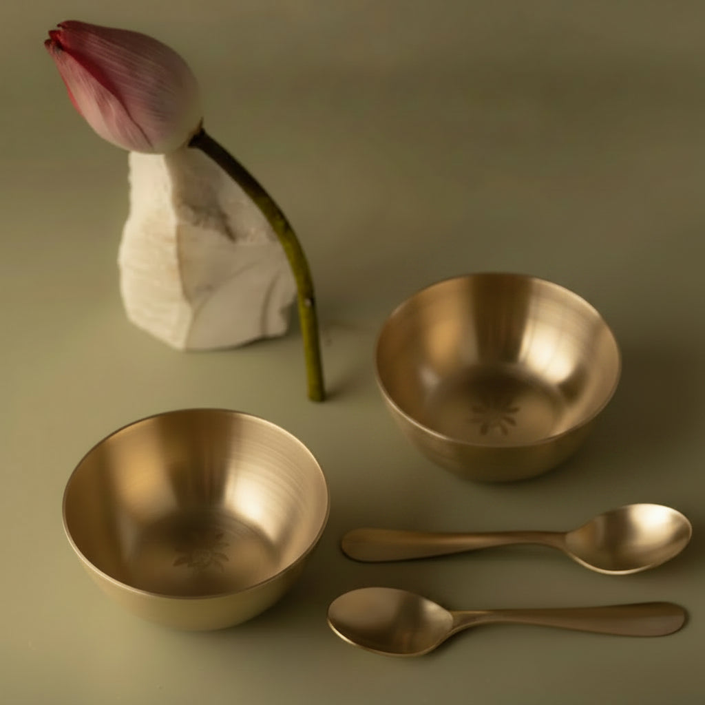Gul Bowls & Spoon Set