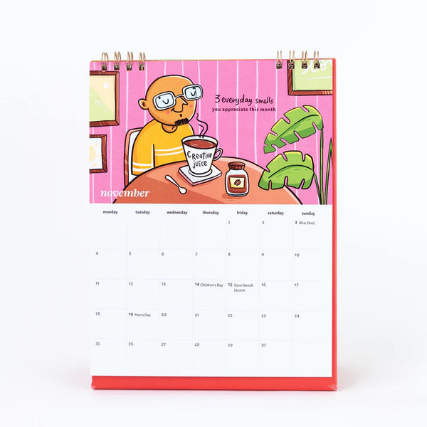 2024 Desk Calendar / 3 Good Things