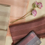 Bordeaux Cotton Zari Shawl