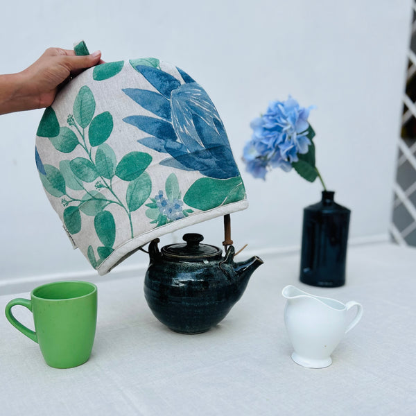 Blue Protea Tea Cozy