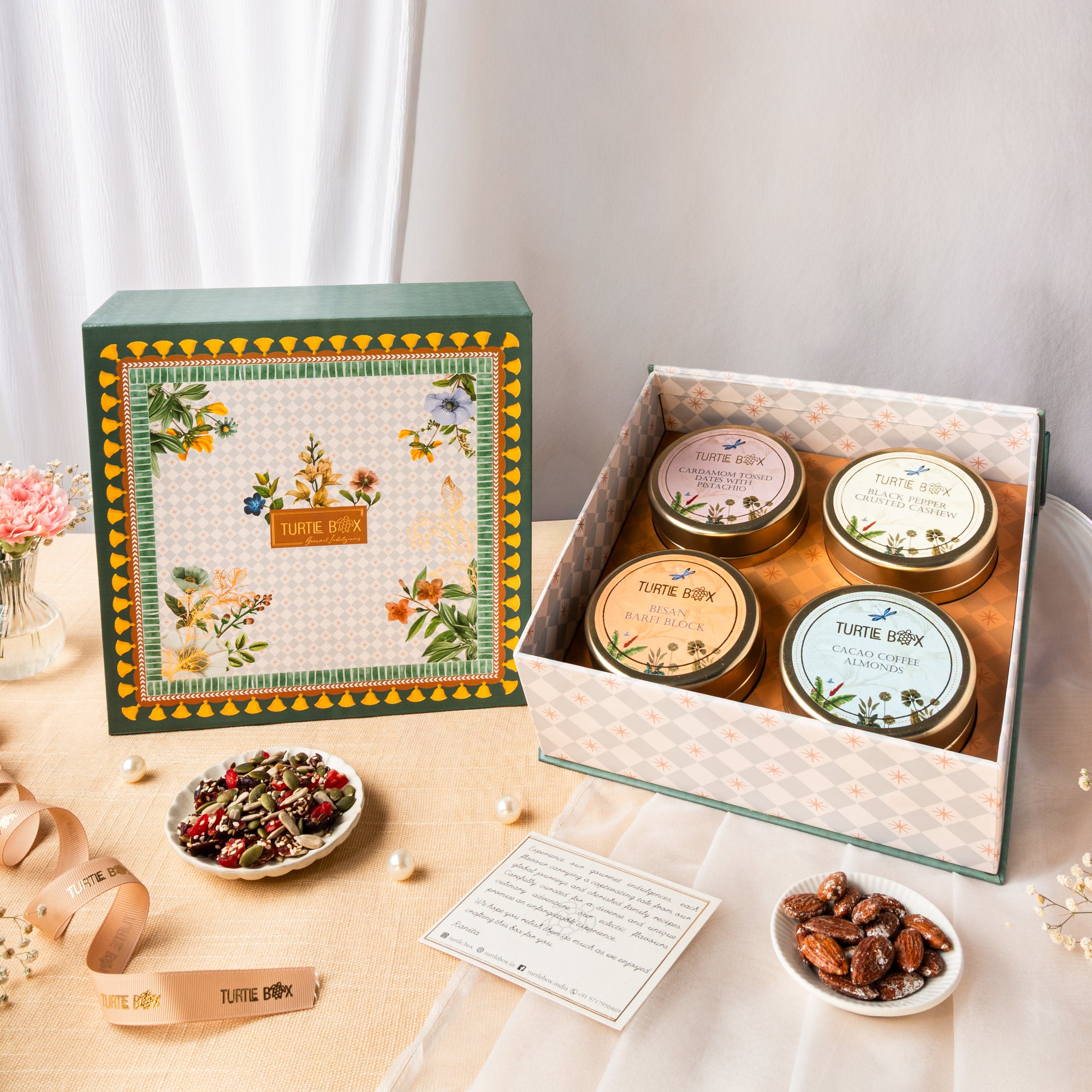 Grande Duo Indulgent Box | Premium Indian Gourmet Gift Box