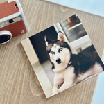 Square Photo Greeting Card Personalised