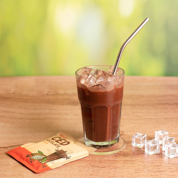 55% Dark Iced Chocolate Mix Sachets - The Style Salad