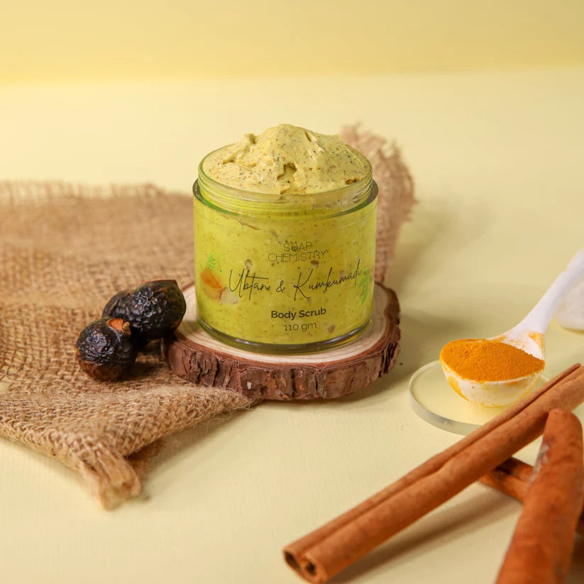 Ubtan & Kumkumadi Body Scrub - The Style Salad