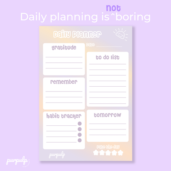 Adorable Daily Planner