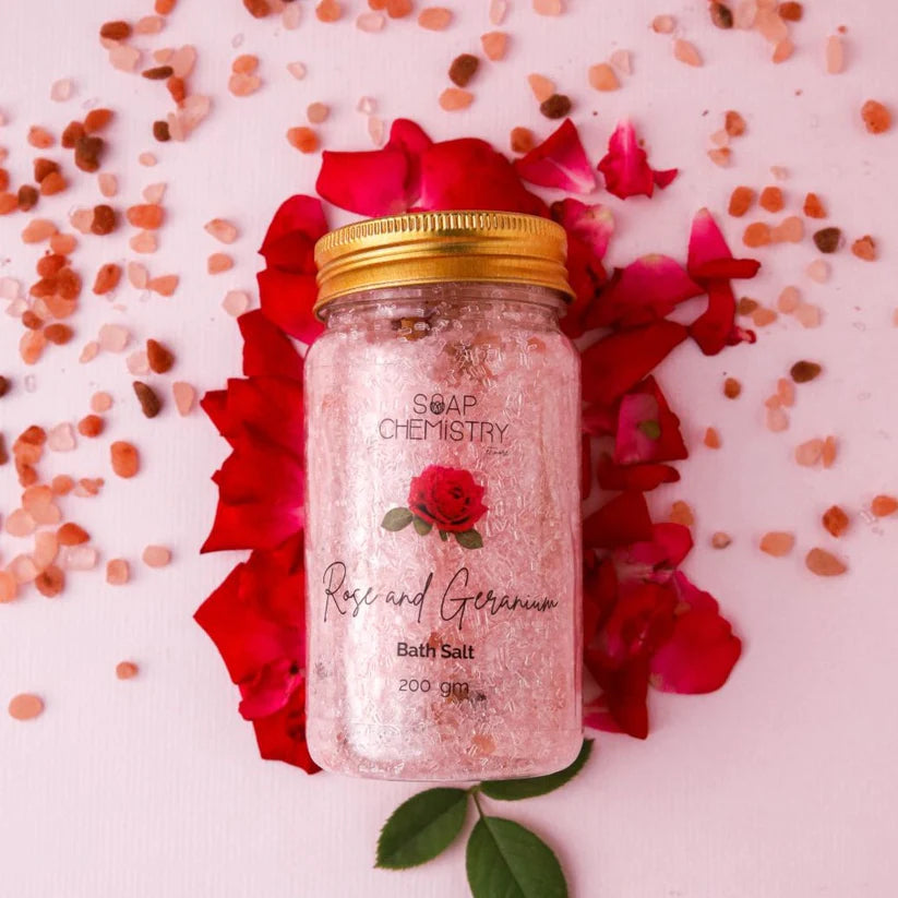 Lavender and Rose Bath Salts - The Style Salad