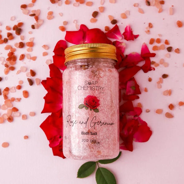 Lavender and Rose Bath Salts - The Style Salad