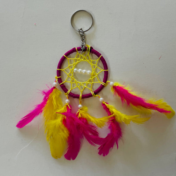 Buy Best Mini Feather Dreamcatcher Keychains for Keys, Bags & Gifts