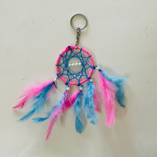 Get Mini Feather Dreamcatcher Keychains for Keys, Bags & Gifts
