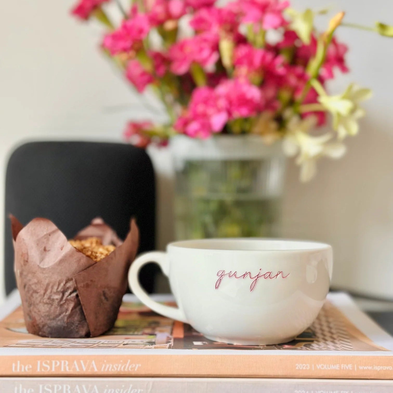 Cursive Artisan Ceramic Coffee Mug