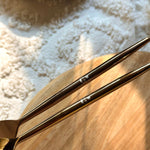 Rose Gold Cutlery Personalized Initials