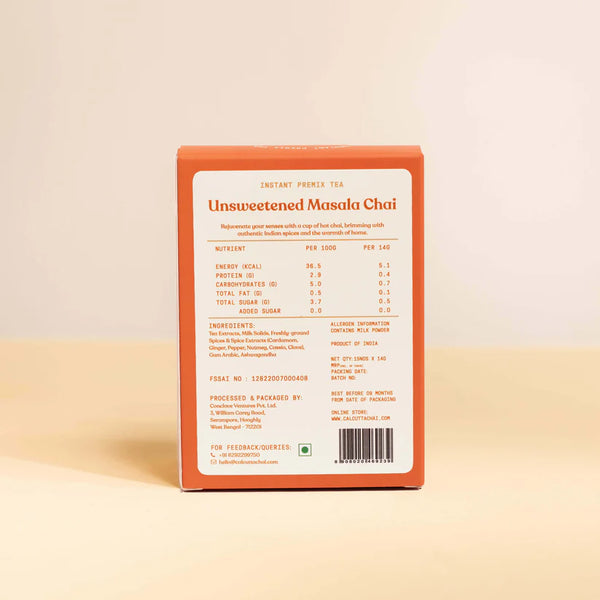 Unsweetened Masala Chai