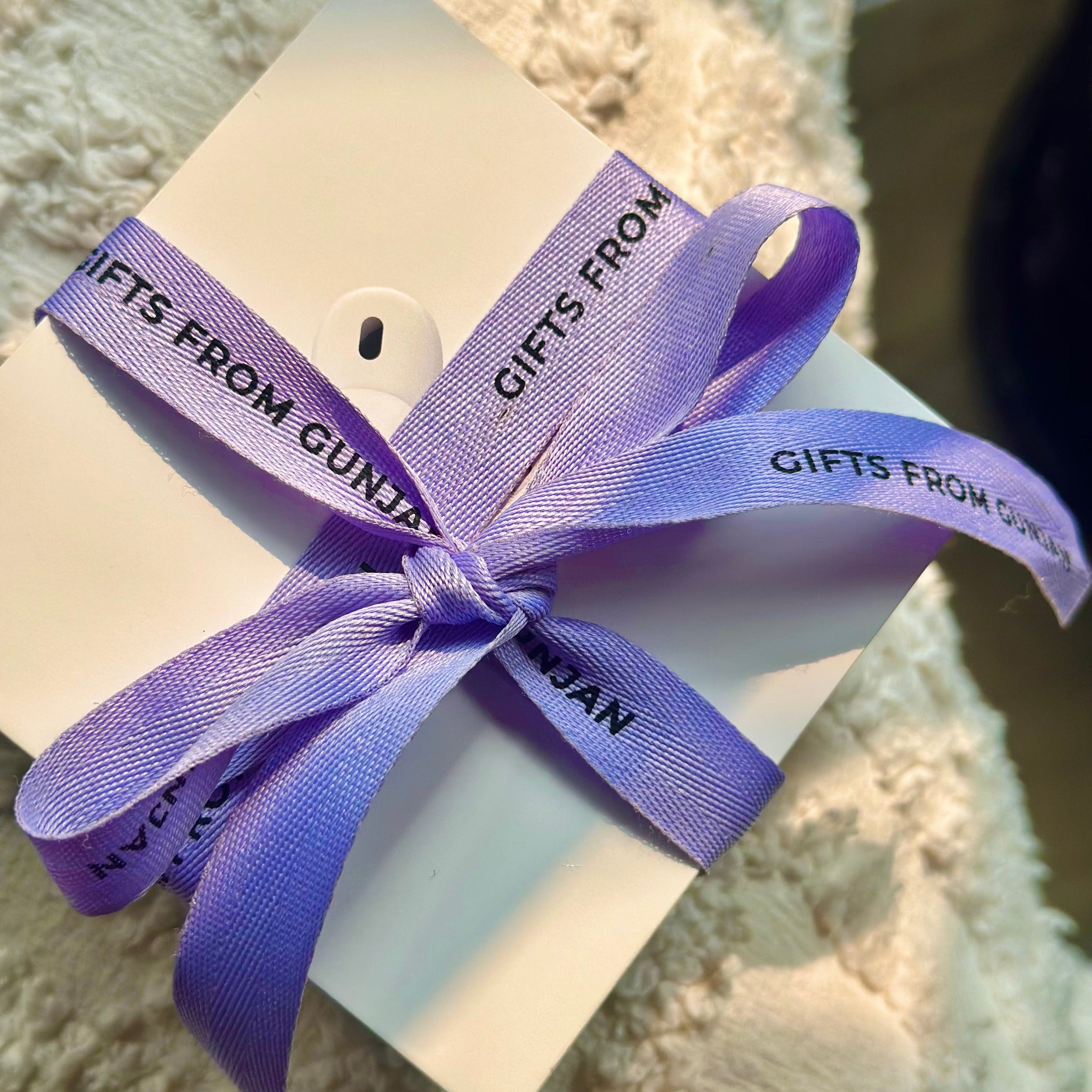 personalized twill ribbon lavender online