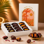 Premium Assorted Stuffed Medjool Dates Gift Box | 12 Pieces