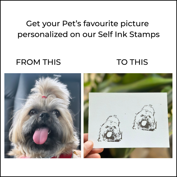 Self Ink Pet Stamp: Personalized